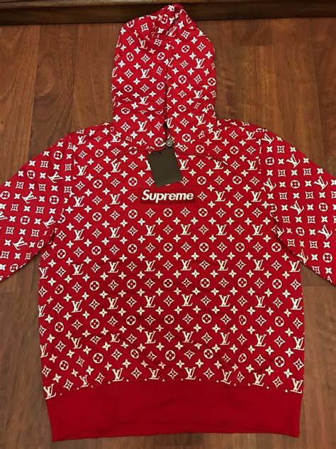 supreme louis vuitton box logo hoodie legit check|supreme Louis Vuitton hoodie where to buy.